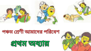 WB Class 5 Amader Poribesh Chapter 1